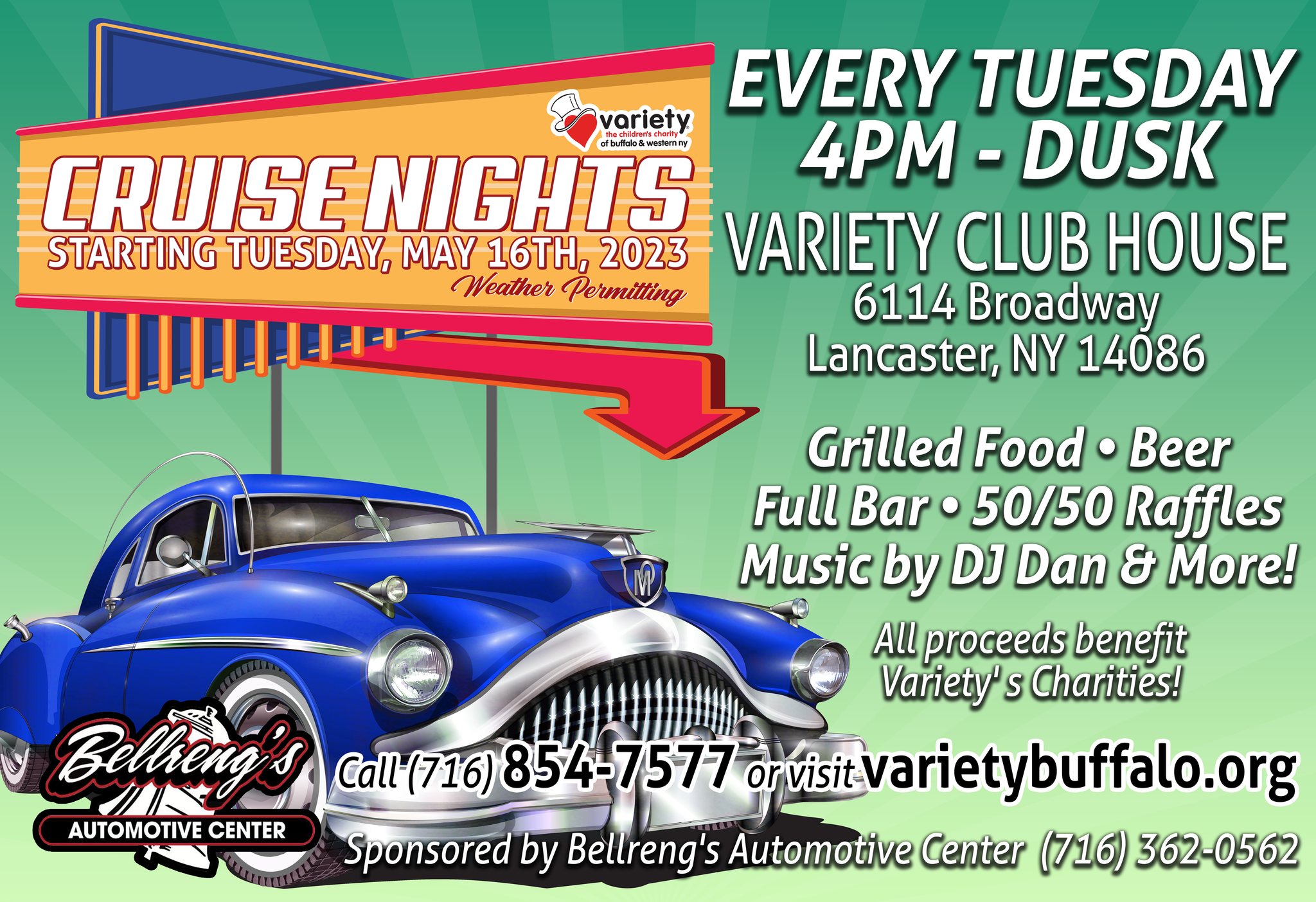 VARIETY CLUB CRUISE NIGHT Lancaster